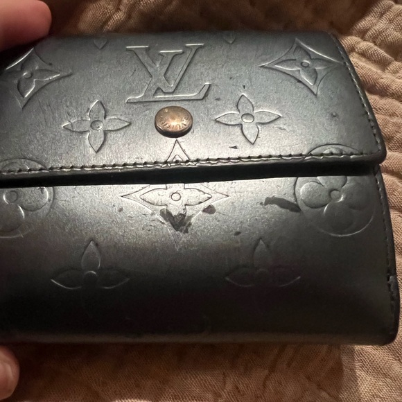 Pre-owned Louis Vuitton Monogram Matte Vernis Bifold Wallet - Picture 2 of 7